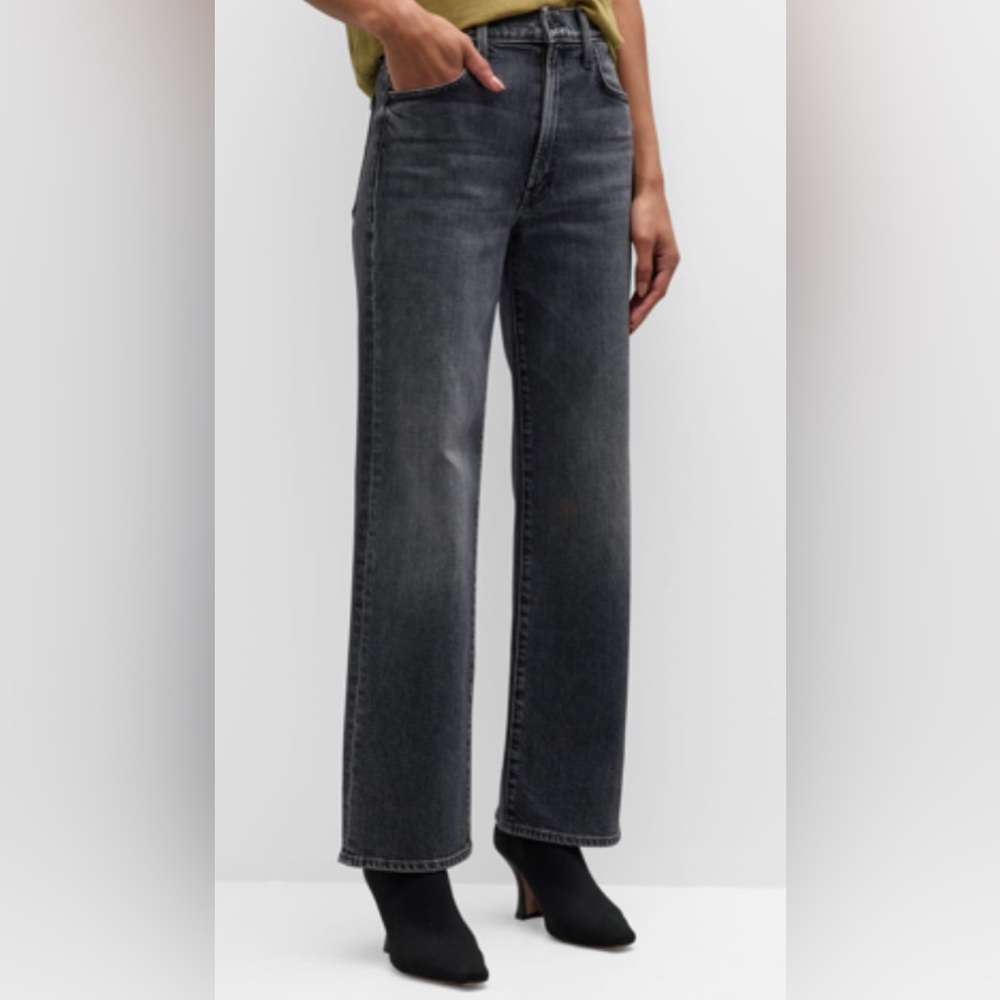 Mother Rambler Zip Flood Jean